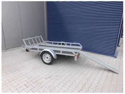 Motortrailer-2 motoren-795 incl. links breed met oprijplaat