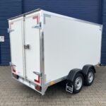 Gesloten aanhangwagen | GAEA250 rechtsachter gesloten deuren