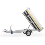 Eduard Kipper Achterwaarts 260X150 | Laadvloer 63cm | 1350kg | EDK001 digitaal links in kiepstand