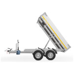 Eduard Kipper Achterwaarts 310X160 | Laadvloer 63cm | 2700kg | EDK004 digitaal links in kiepstand