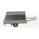 Eduard Plateauwagen 200X145 | Laadvloer 56cm | 750kg | EDP001 rechts boven