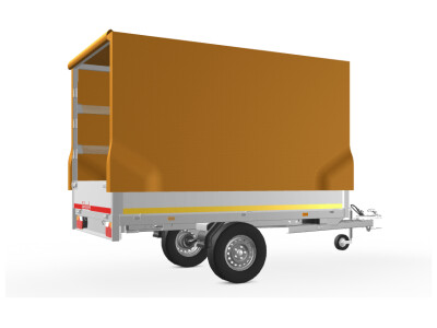 Eduard aanhanger met huif Trailer 256x150 | 750kg | EDH001