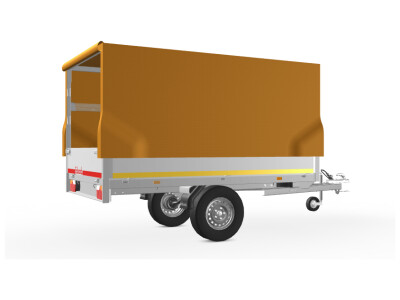 Eduard aanhanger met Huif Trailer 256x150 | 750kg | EDH002