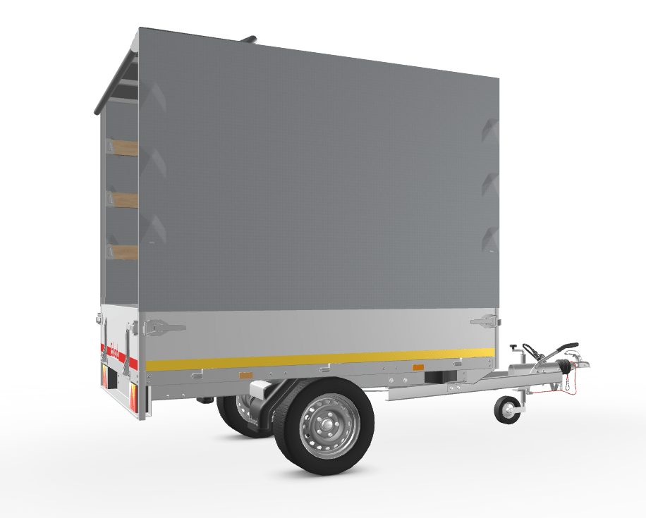 EDH005-1-huif trailer eduard Eduard aanhanger met Huif Trailer 200x145 | 1000kg | EDH005
