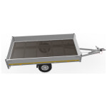 Eduard Plateauwagen 200X145 | Laadvloer 56cm | 1000kg | EDP002 rechts boven
