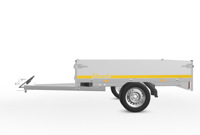 EDP003-1- plateauwagen Eduard Plateauwagen 200X145 | Laadvloer 63cm | 1350kg | EDP003 links