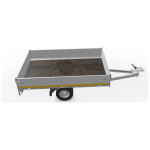 Eduard Plateauwagen 230X145 | Laadvloer 56cm | 750kg | EDP004 rechts boven