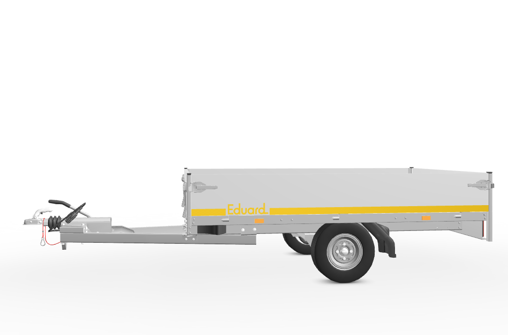 EDP005-1- plateauwagen eduard-plateauwagen-geremd