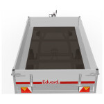 Eduard Plateauwagen 230X145 | Laadvloer 56cm | 1000kg | EDP005 achterkant boven