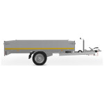 Eduard Plateauwagen 250X145 | Laadvloer 63cm | 1350kg | EDP009 rechts