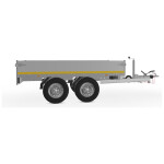 Eduard Plateauwagen 250X145 | Laadvloer 63cm | 2000kg | EDP010 rechts