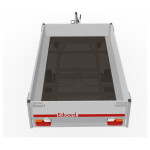 Eduard Plateauwagen 260X150 | Laadvloer 63cm | 1350kg | EDP013 achterkant boven