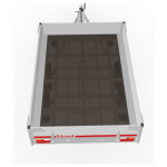 Eduard Plateauwagen 260X180 | Laadvloer 63cm | 2000kg | EDP018 achterkant boven