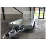 Vlemmix machinetranssporter 300X150 2700 kg | VM001 voorkant
