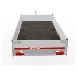 Eduard Plateauwagen 310X160 | Laadvloer 72cm | 2000 kg | EDP022 achterkant boven