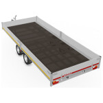 Eduard Plateauwagen 506X220 | Laadvloer 63cm | 2700 kg | EDP058 linksachter boven