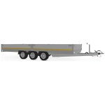 Eduard Plateauwagen 506X220 | Laadvloer 63cm | 3500 kg | EDP060 rechts