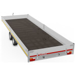 Eduard Plateauwagen 606X220 | Laadvloer 63cm | 2700 kg | EDP070 linksachter boven