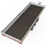 Eduard Plateauwagen 606X220 | Laadvloer 63cm | 3500 kg | EDP072 boven