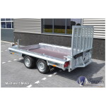 Vlemmix machinetranssporter 300X150 2700 kg | VM001 linksachter
