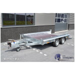 Vlemmix machinetranssporter 300X150 2700 kg | VM001 linksvoor klep open