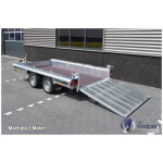 Vlemmix machinetranssporter 300X150 2700 kg | VM001 linksachter klep open