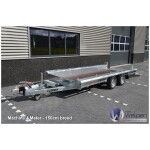 Vlemmix machinetranssporter 300X150 2700 kg | VM001 linksvoor