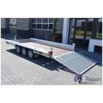 Vlemmix machinetranssporter 300X150 2700 kg | VM001 linksachter klep open