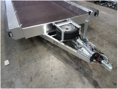 Vlemmix machinetranssporter 300X150 2700 kg | VM001 voorkant