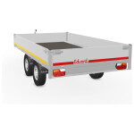 Eduard Plateauwagen 310X180 | 2000 kg | EDP025 linksachter