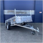 Bakwagen Kantelbaar | Rowe-KANTEL1000ALU gekanteld rechtsvoor