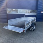 Bakwagen Kantelbaar | Rowe-KANTEL1000ALU rechtsachter open klep