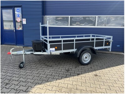 Bakwagen | ROWE-260 Compleet + GPS-Tracker zijkant schuin