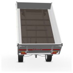 Eduard Kipper Achterwaarts 230X145 | Laadvloer 63cm | 1500kg | EDK017 achterkant kiepend achter