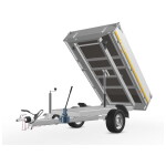 Eduard Kipper Achterwaarts 230X145 | Laadvloer 63cm | 1350kg | EDK014 linksvoor kiepend achter