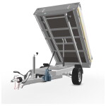 Eduard Kipper Achterwaarts 230X145 | Laadvloer 63cm | 1350kg | EDK014 linksvoor kiepend achter