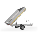 Eduard Kipper Achterwaarts 230X145 | Laadvloer 63cm | 1350kg | EDK014 rechtsachter kiepend achter