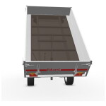 Eduard Kipper Achterwaarts 230X145 | Laadvloer 63cm | 1350kg | EDK014 achter kiepend achter