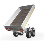 Eduard Kipper Achterwaarts 250x145 | Laadvloer 72 cm | 750kg | EDK016 rechtsachter kiepend achter
