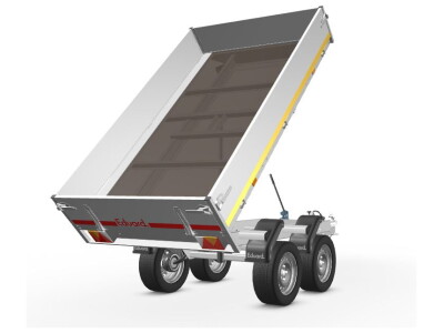 Eduard Kipper Achterwaarts 250x145 | Laadvloer 72 cm | 750kg | EDK016 rechtsachter kiepend achter