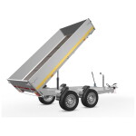 Eduard Kipper Achterwaarts 250x145 | Laadvloer 63cm | 2000kg |EDK015 rechtsachter kiepend achter