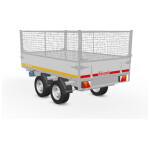 Eduard Kipper Achterwaarts 250×145 | Loofrekken | Laadvloer 63cm | 2000kg |EDK018 linksachter