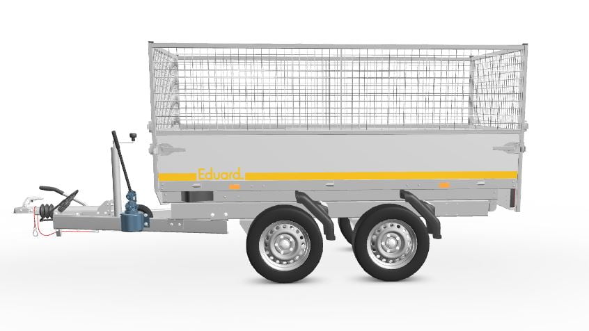 loof 253 Eduard Kipper Achterwaarts 250×145 | Loofrekken | Laadvloer 63cm | 2000kg |EDK018 links