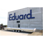 Eduard Plateauwagen 850x240 | Laadvloer 63 cm | 3500kg | EDP073 links