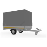 Eduard Huif Trailer 256x150 | 750 kg | EDH011 rechtsvoor