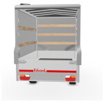 Eduard Huif Trailer 256x150 | 750 kg | EDH011 achterkant open