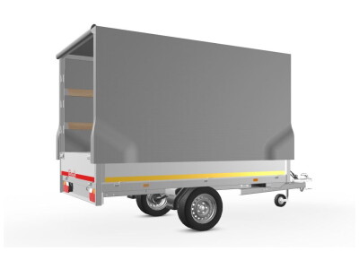 Eduard aanhanger met Huif Trailer 256x150 | 750 kg | EDH011 rechtsachter