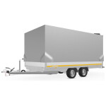 Eduard aanhanger met Huif Trailer 406x220 | 2700kg | EDH010 linksvoor