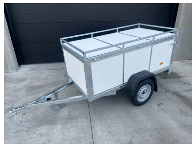 Bagagewagen 200x100x65 Wit | ROWE-BWIT200 linksboven