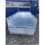 Bakwagen | ROWE-260 EA Aluminium | Stalen bodem achterkant open klep